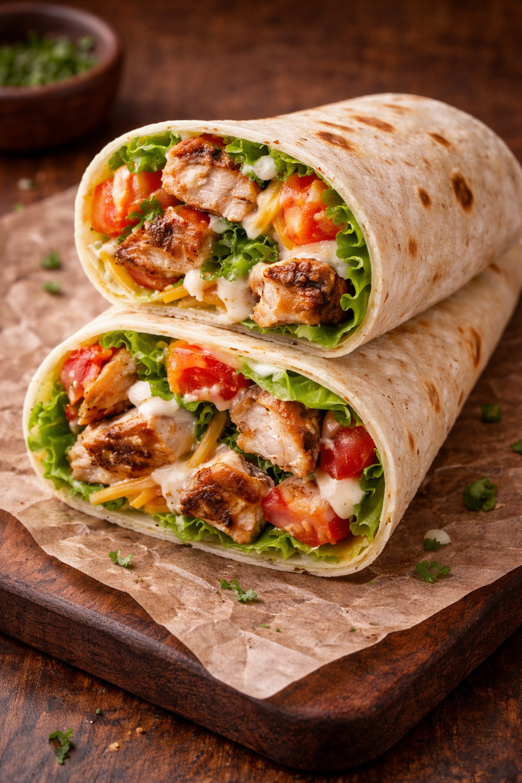 Wraps De Pollo