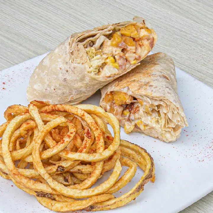 Wrap Pollo con maduro