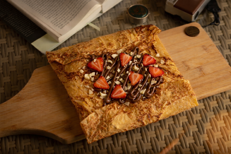 Crepe nutella banano fresa